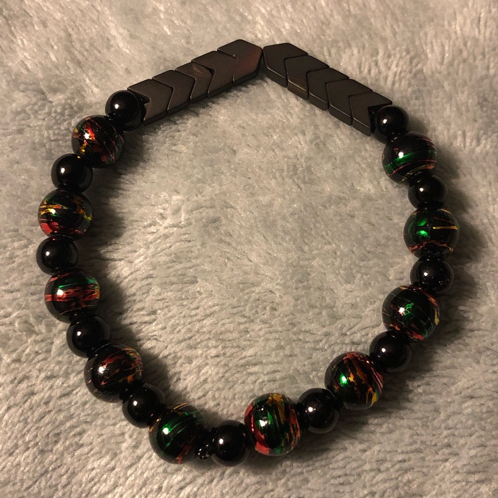 Hematite Sacred Arrow Anxiety Bracelet